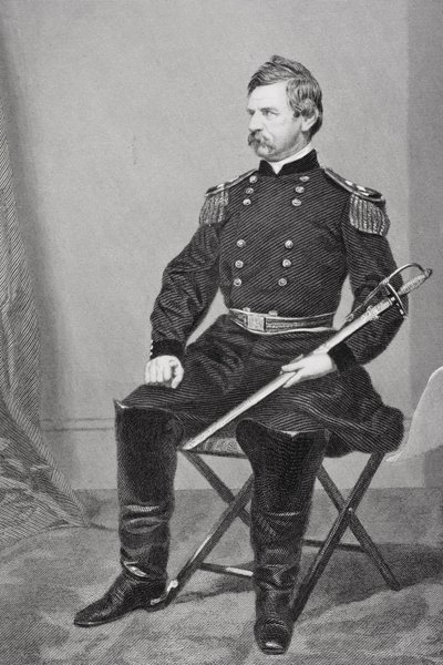 Nathaniel Prentiss Banks by Alonzo Chappel